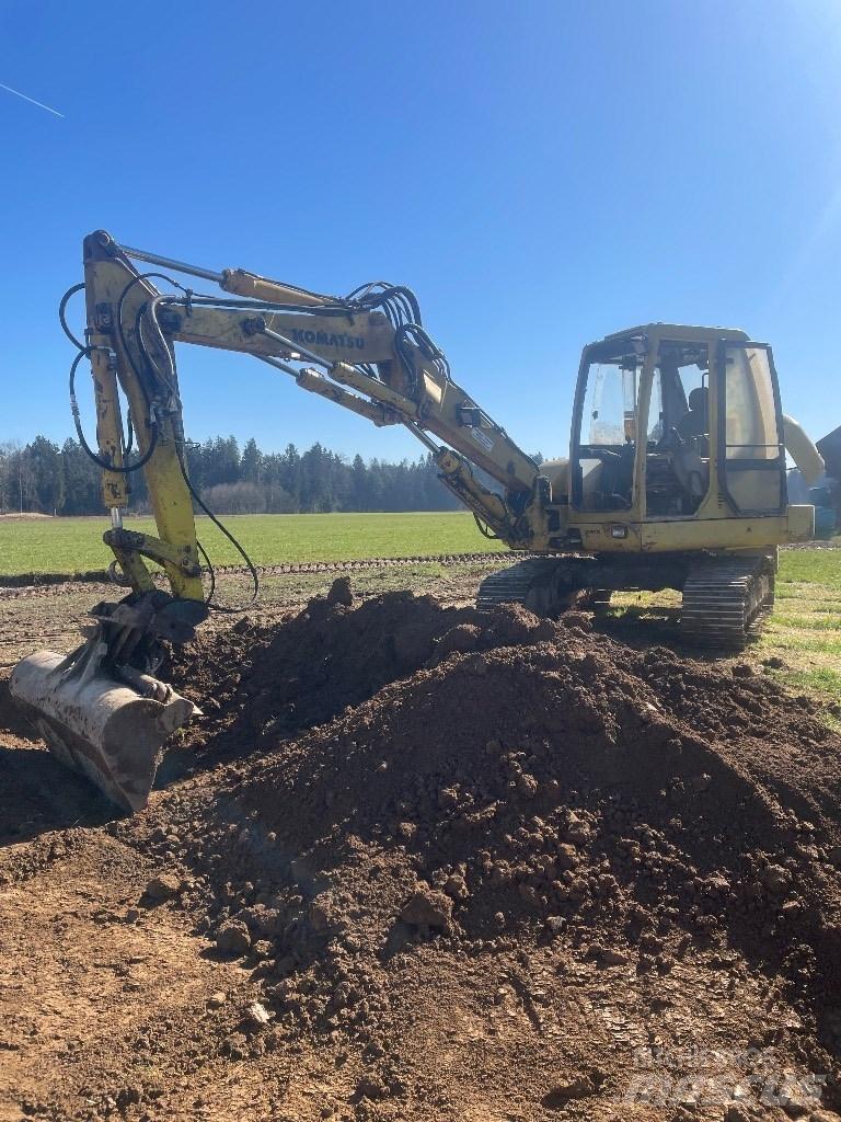Komatsu Pc 95 r Midigrävmaskiner 7t - 12t