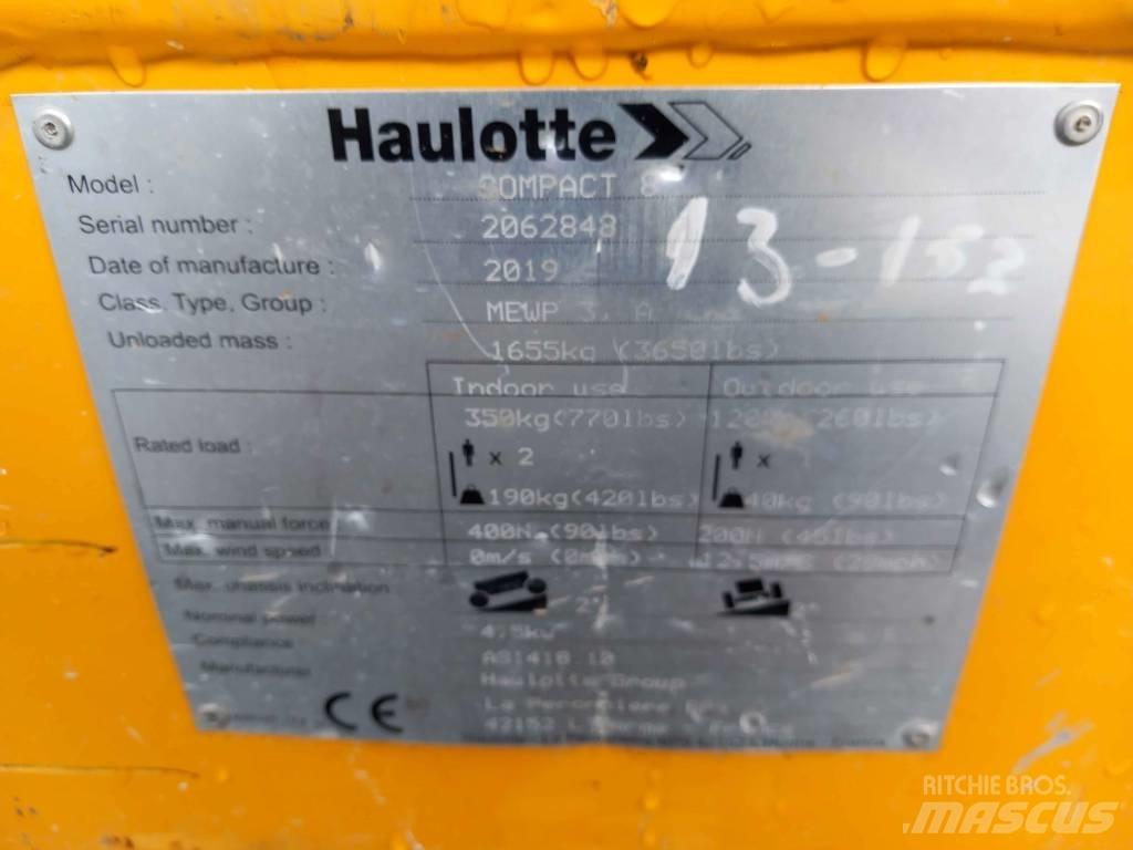 Haulotte Compact 8 Saxliftar