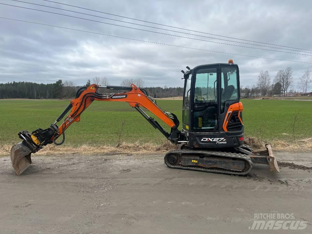 Doosan DX27 Minigrävare < 7t