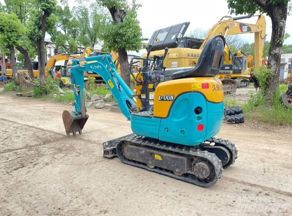 Kubota U 008 Minigrävare < 7t