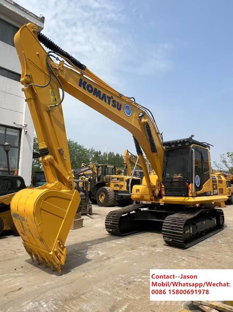 Komatsu PC 200 8N Bandgrävare