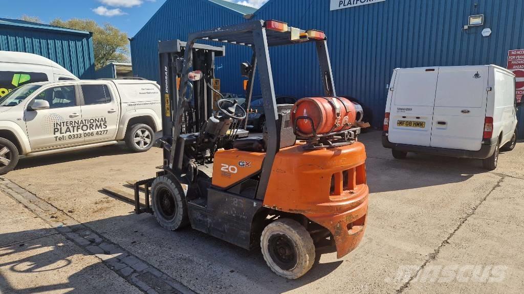 Doosan G 20 G Gasolmotviktstruckar