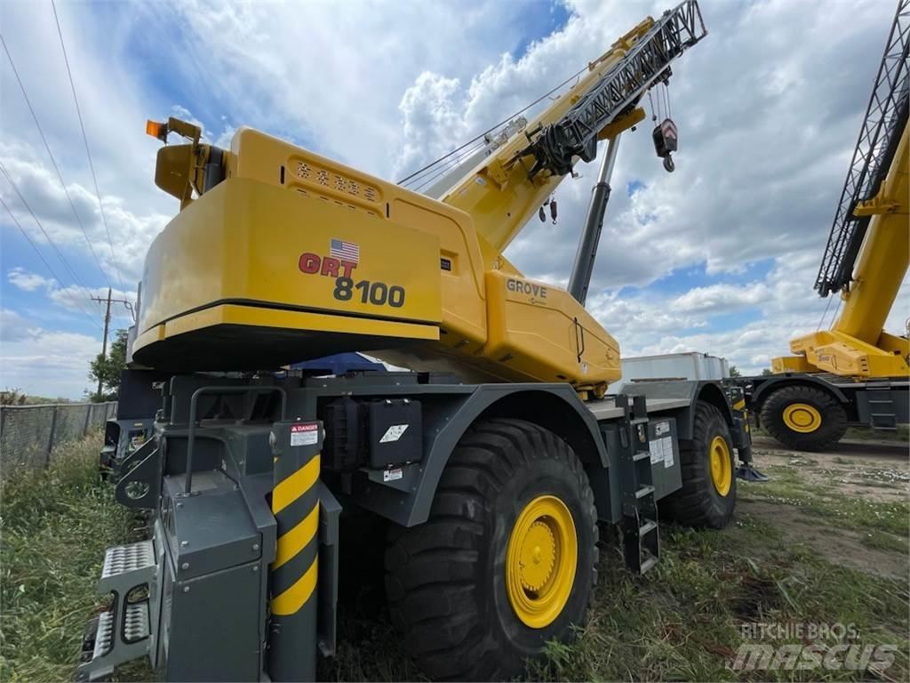Grove GRT8100 Terrängkranar (Grov terräng)