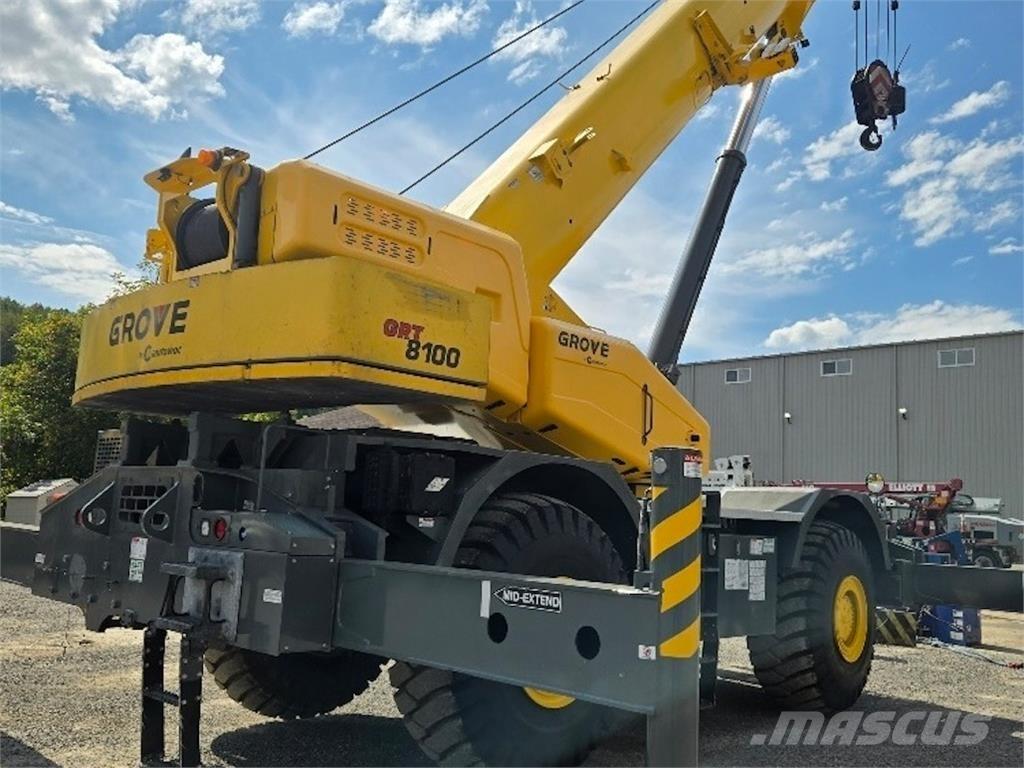 Grove GRT8100 Terrängkranar (Grov terräng)
