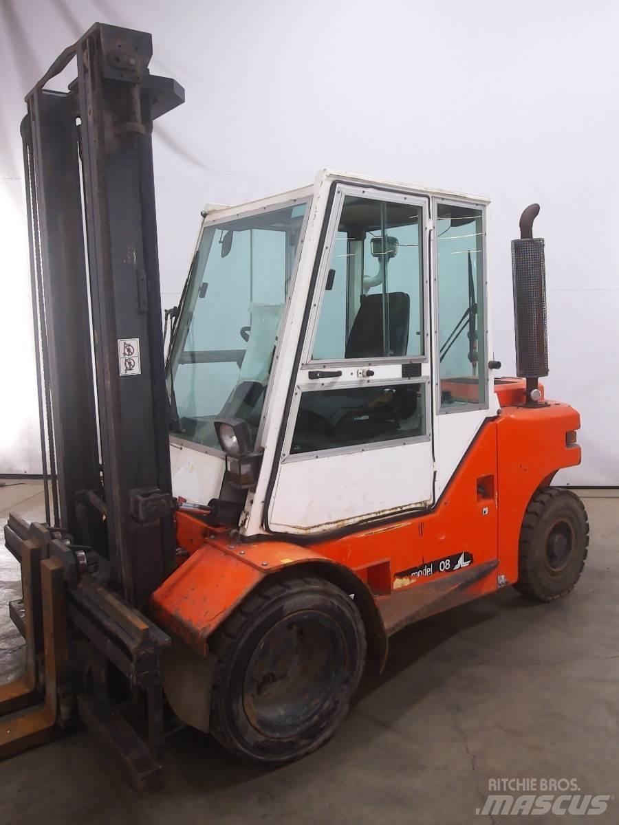 Dantruck 4508 Dieselmotviktstruckar