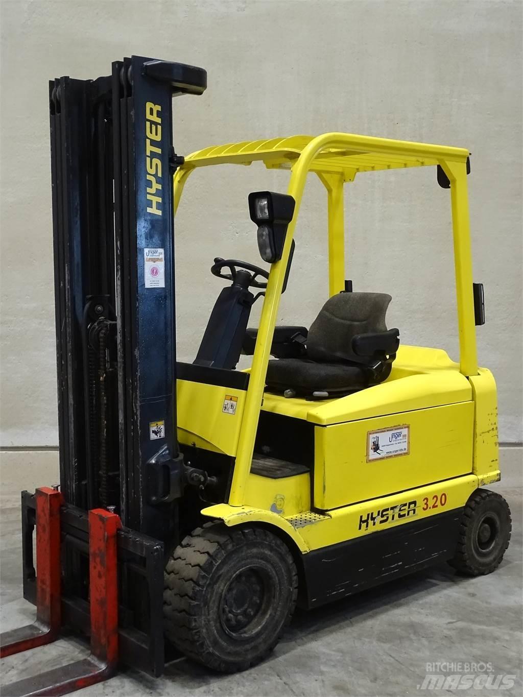 Hyster J3.20XM Elmotviktstruckar
