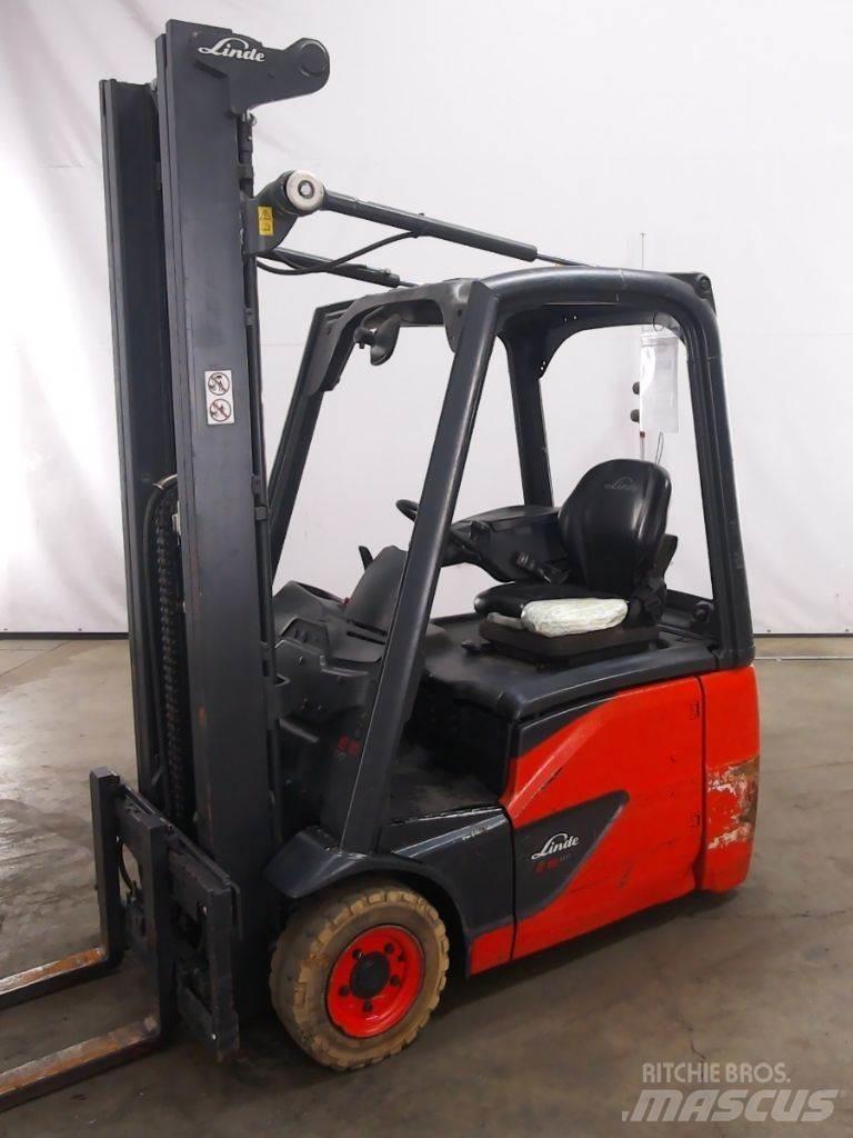 Linde E15 Elmotviktstruckar