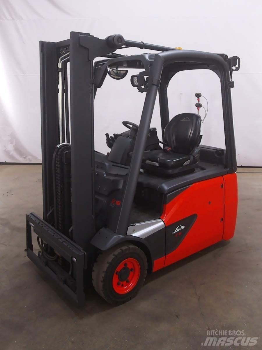 Linde E16-02 Elmotviktstruckar