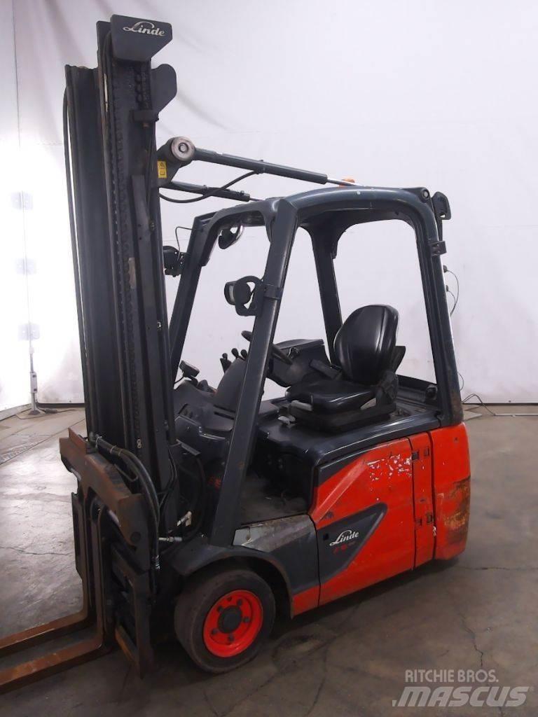 Linde E16C-02 Elmotviktstruckar