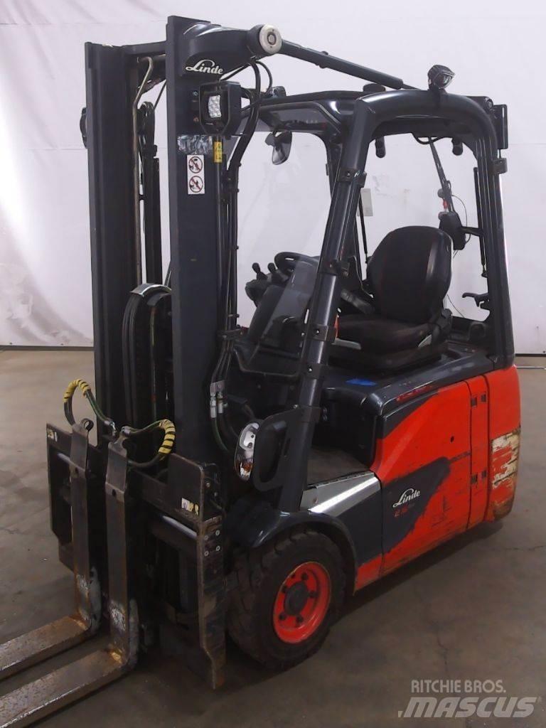 Linde E16C-02 Elmotviktstruckar