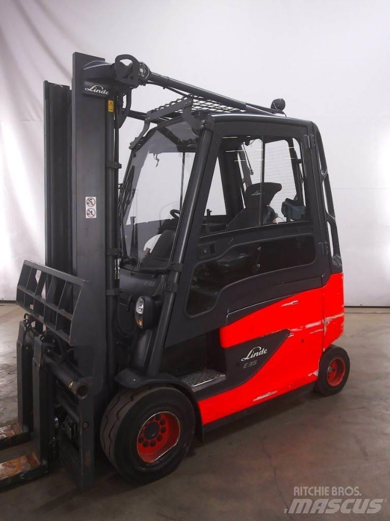 Linde E35HL-01 Elmotviktstruckar