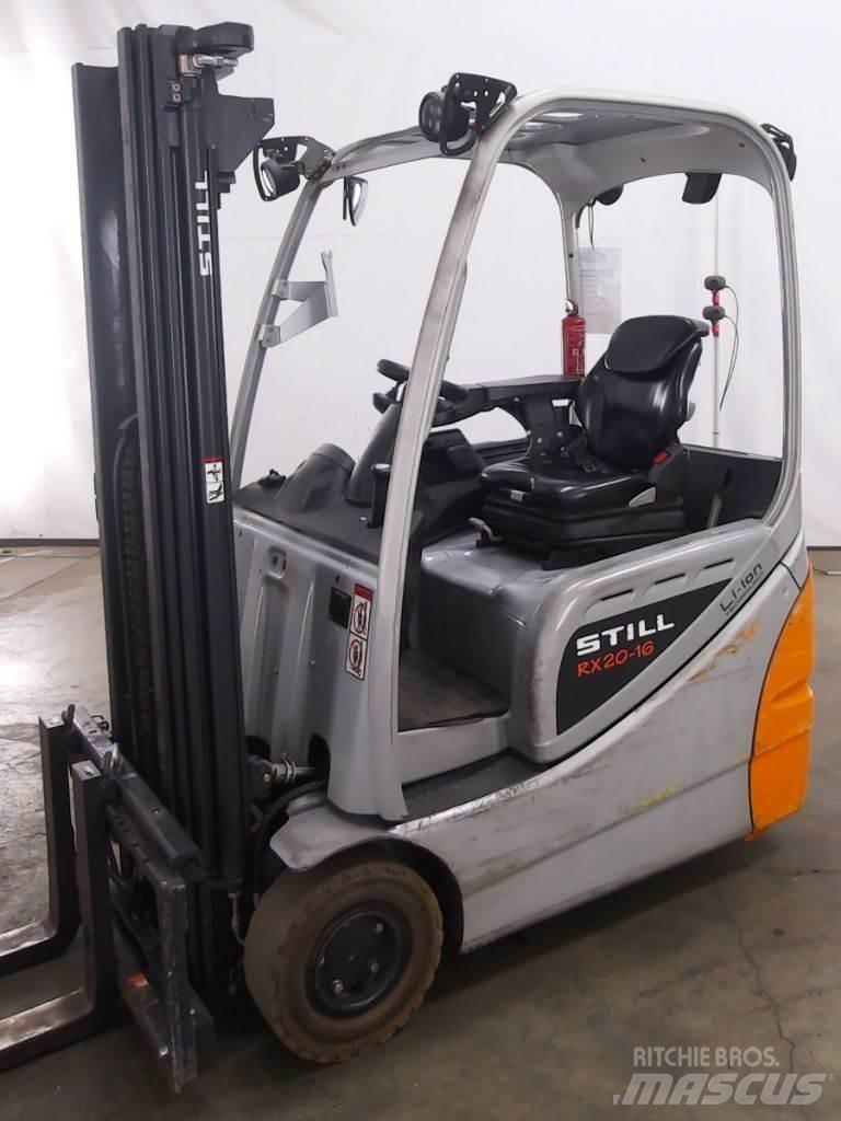 Still RX20-16 Elmotviktstruckar