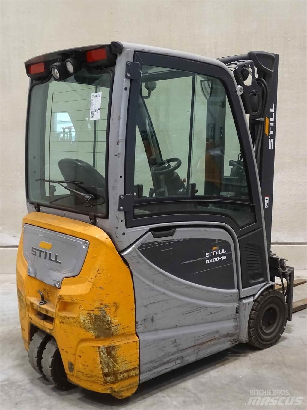 Still RX20-16 Elmotviktstruckar