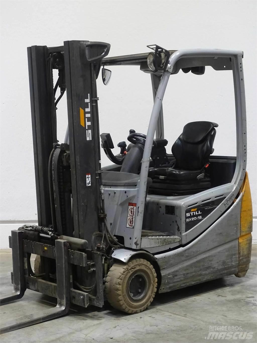Still RX20-16 Elmotviktstruckar
