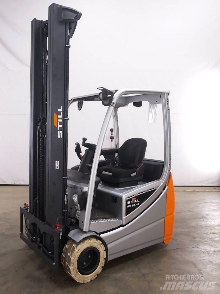 Still RX20-18 Elmotviktstruckar