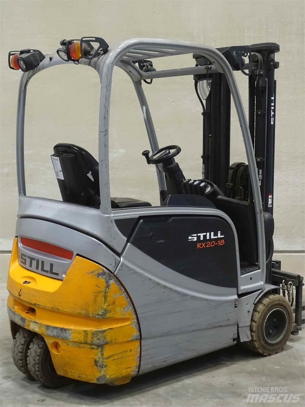 Still RX20-18 Elmotviktstruckar