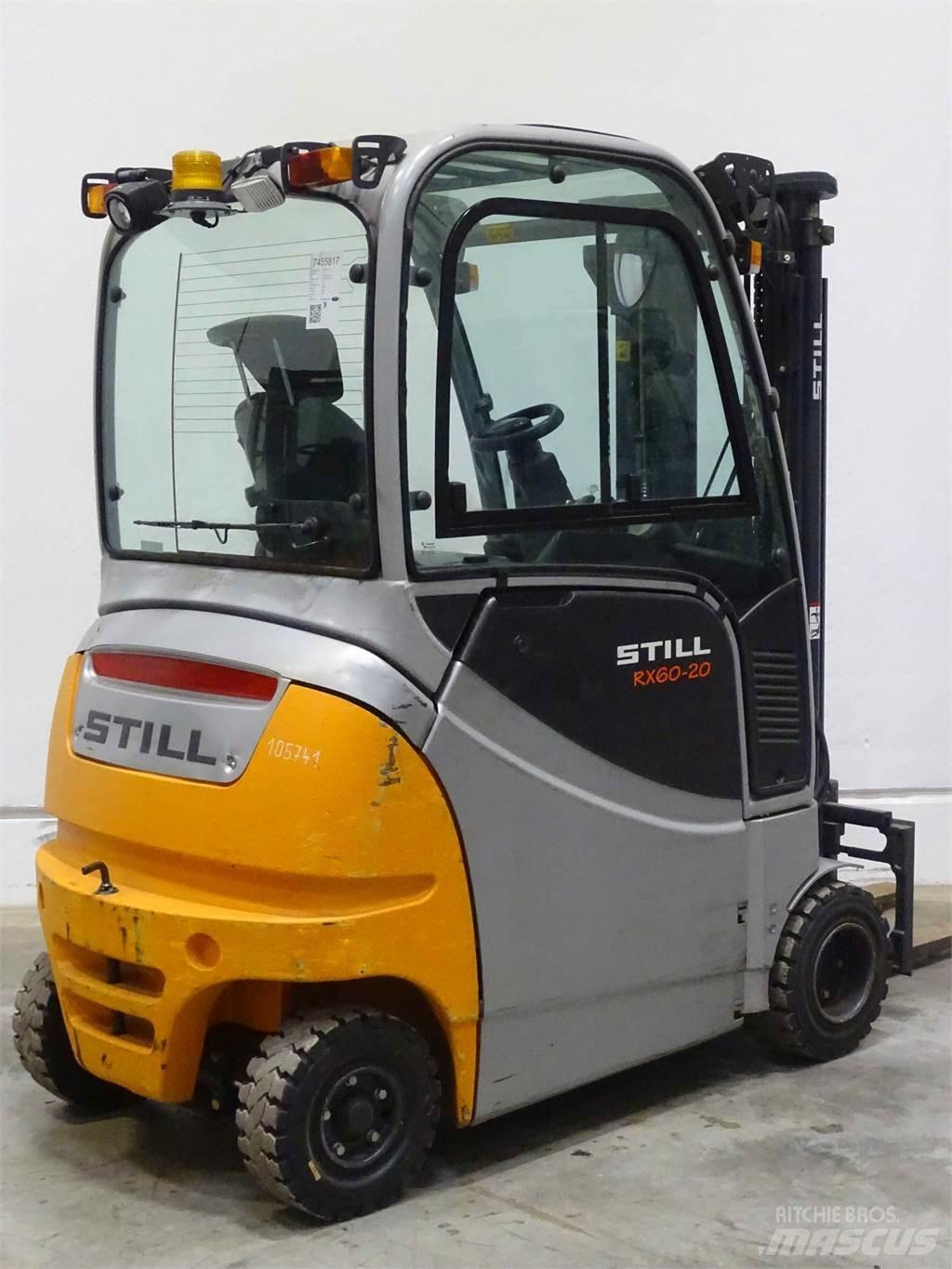 Still RX60-20 Elmotviktstruckar