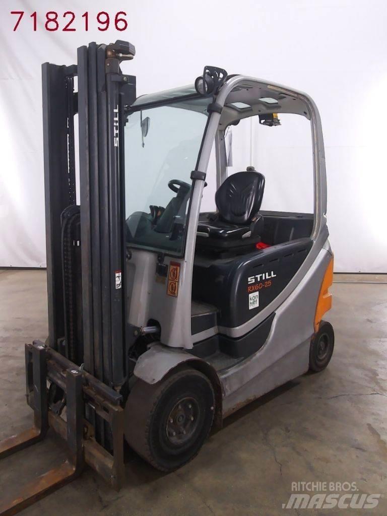 Still RX60-25 Elmotviktstruckar