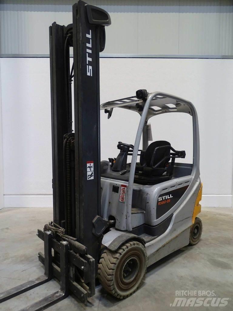Still RX60-25 Elmotviktstruckar