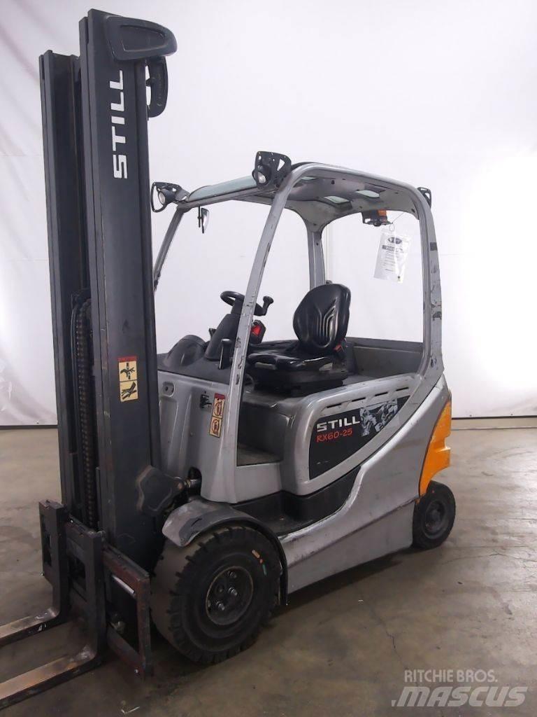 Still RX60-25 Elmotviktstruckar
