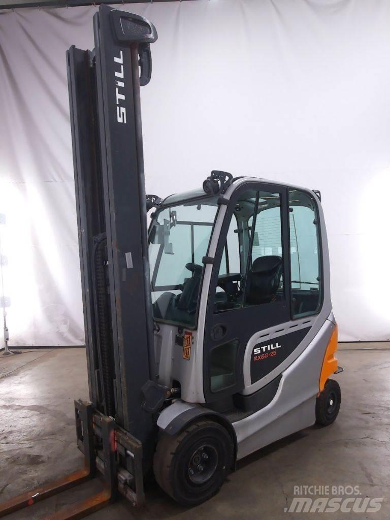 Still RX60-25 Elmotviktstruckar