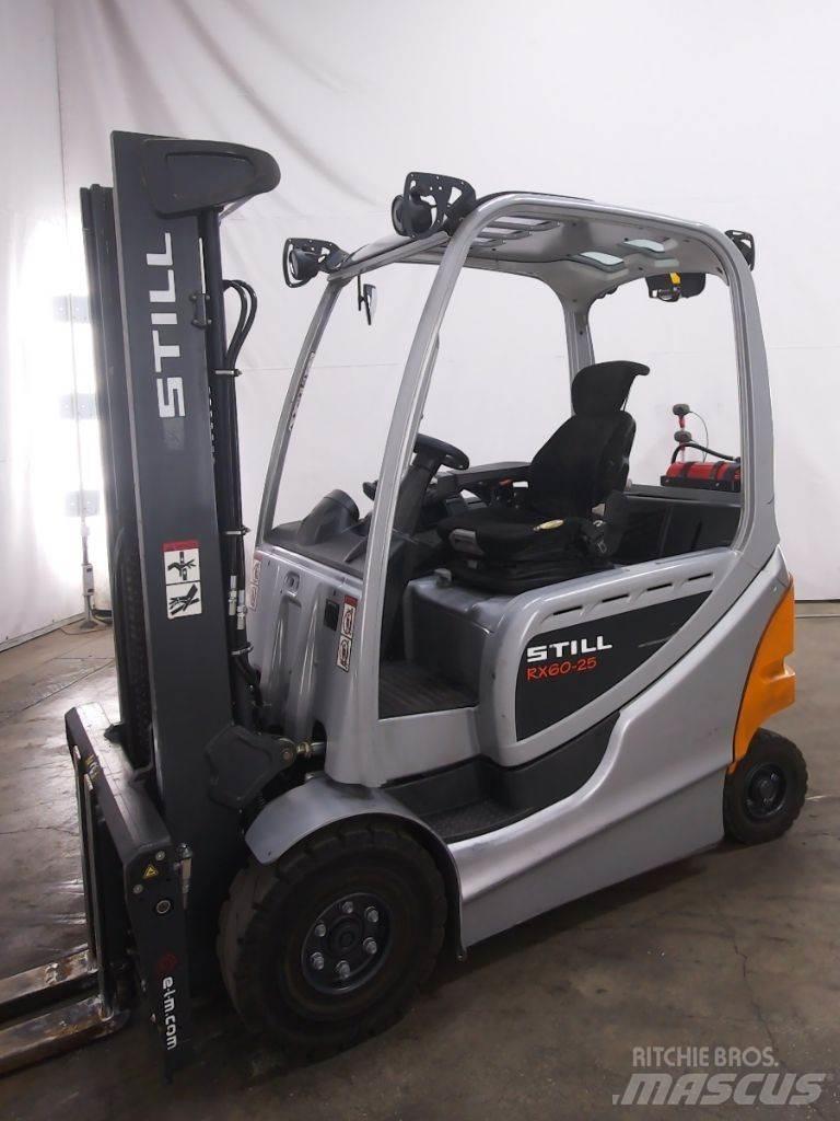 Still RX60-25 Elmotviktstruckar