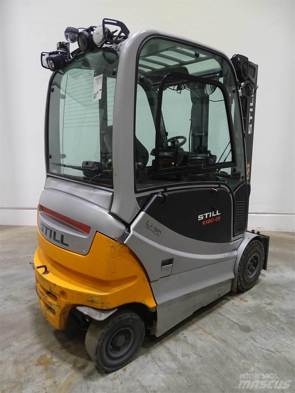 Still RX60-25 Elmotviktstruckar