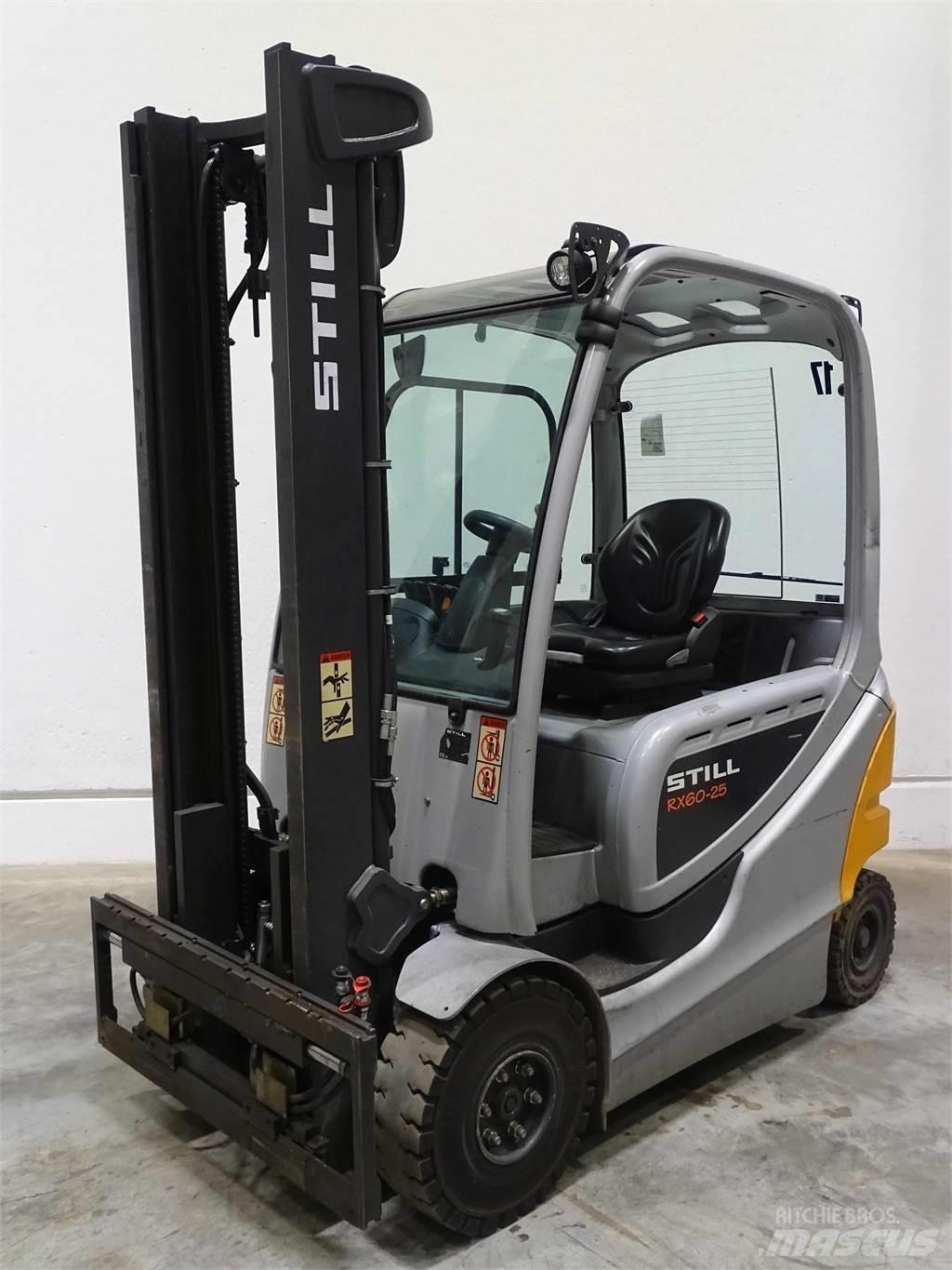 Still RX60-25 Elmotviktstruckar