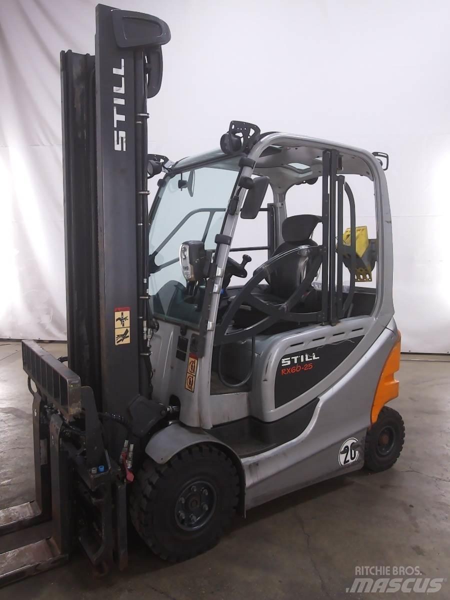 Still RX60-25 Elmotviktstruckar