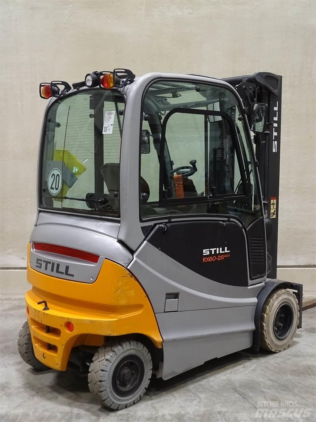 Still RX60-25/600 Elmotviktstruckar