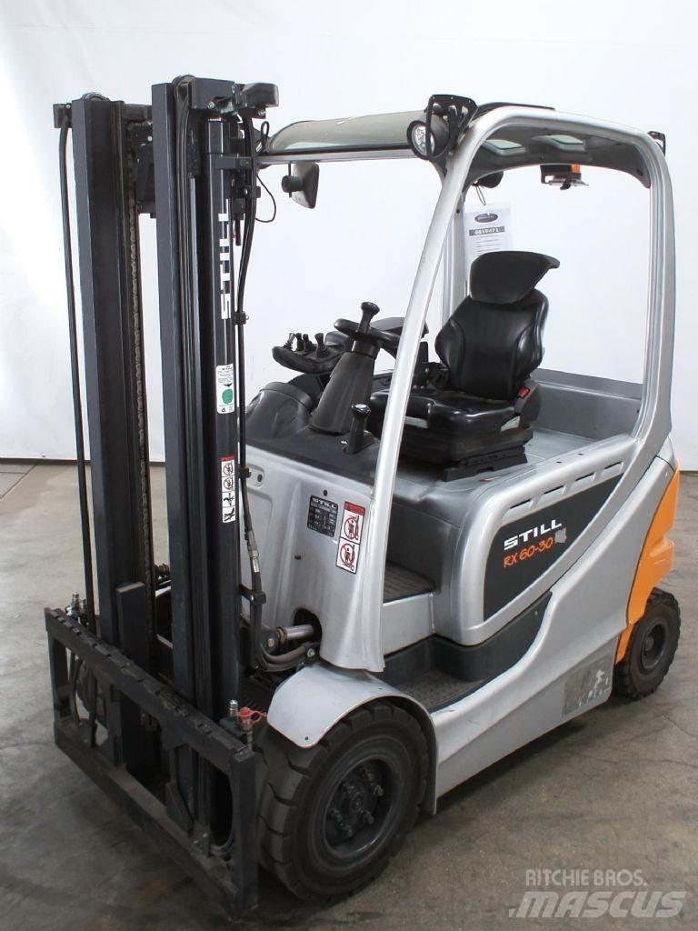 Still RX60-30 Elmotviktstruckar