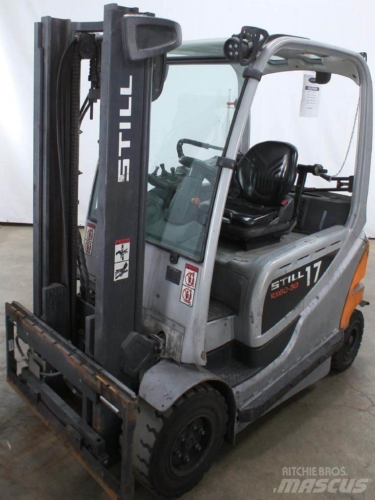 Still RX60-30 Elmotviktstruckar