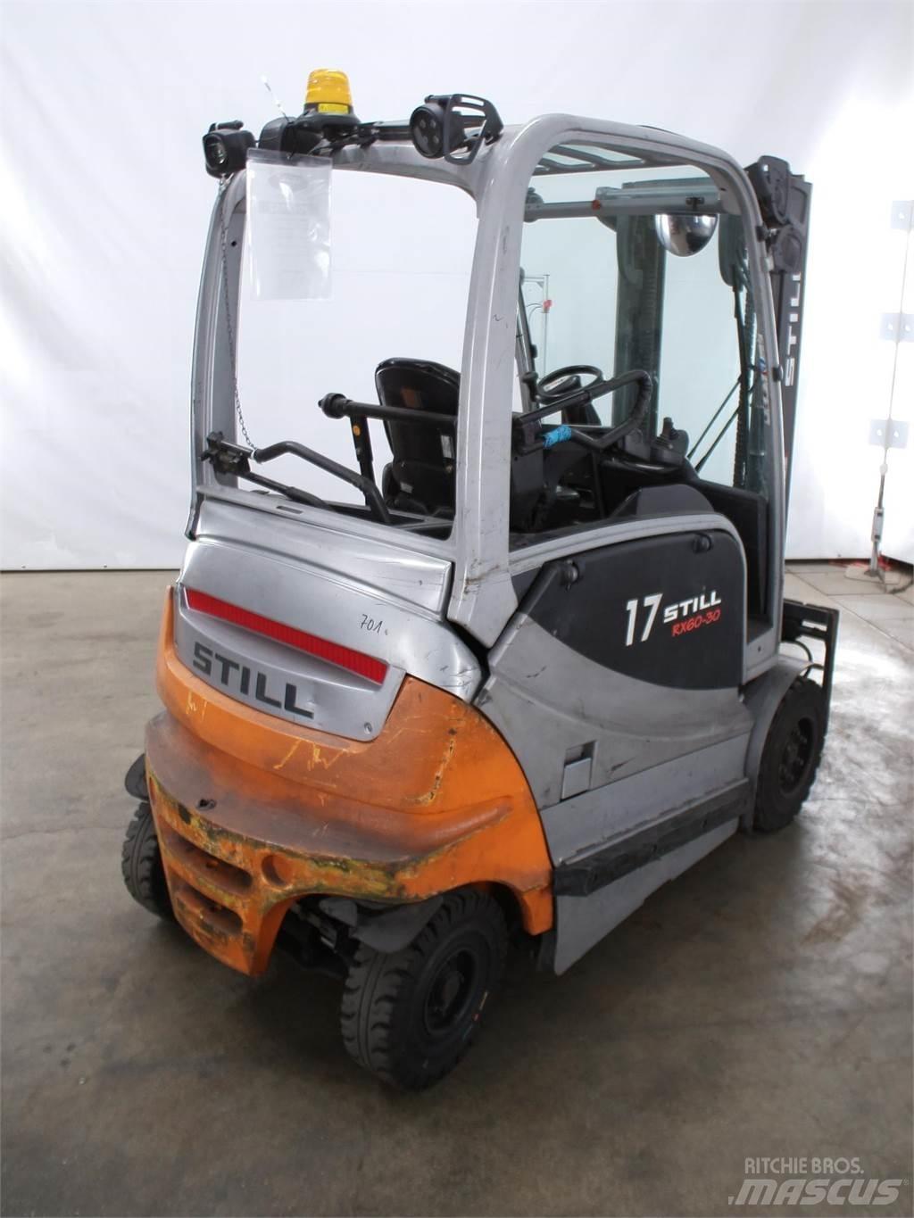 Still RX60-30 Elmotviktstruckar