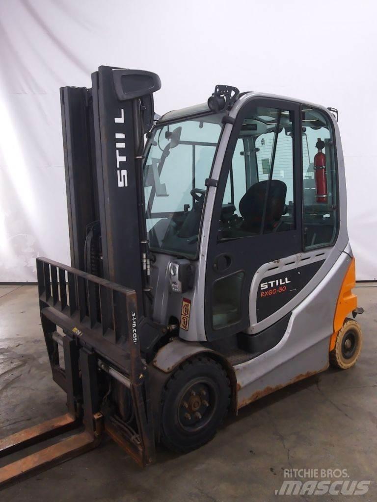 Still RX60-30 Elmotviktstruckar