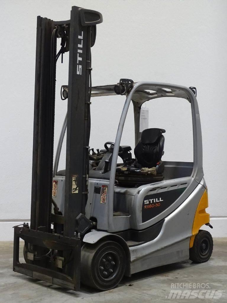 Still RX60-30 Elmotviktstruckar