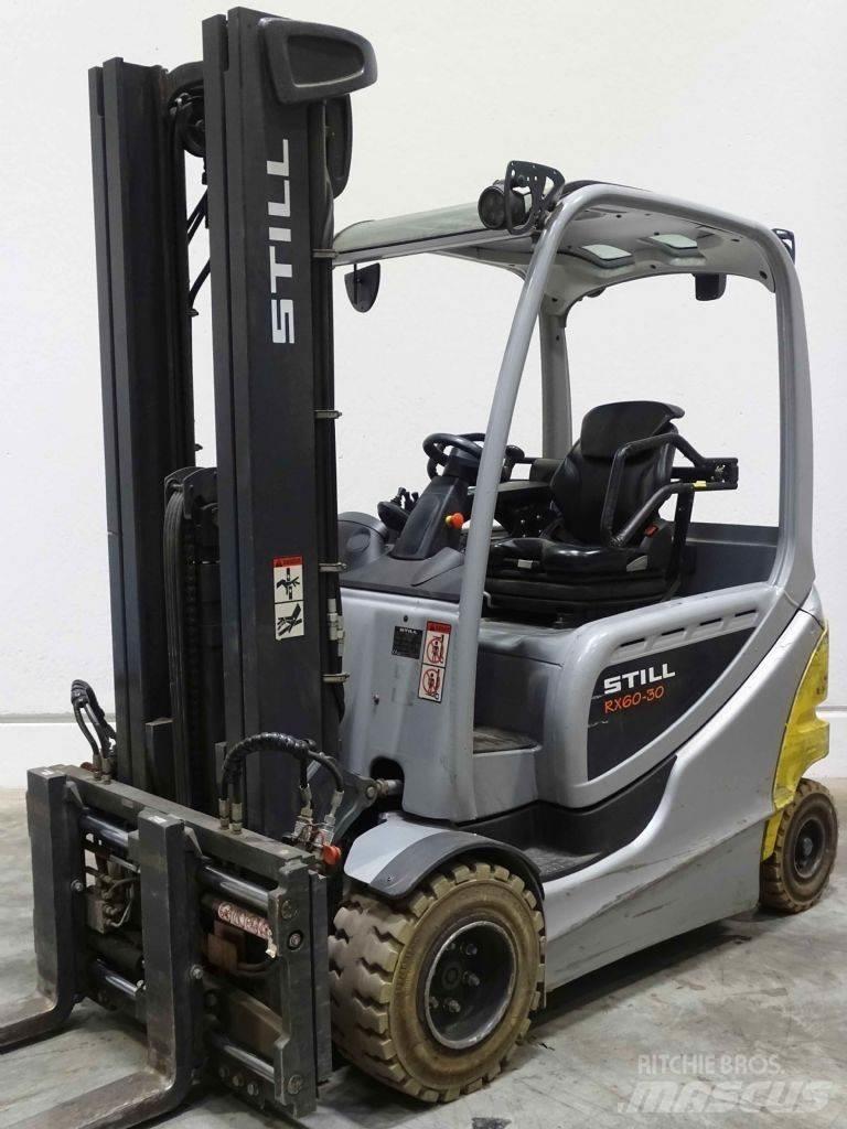 Still RX60-30 Elmotviktstruckar