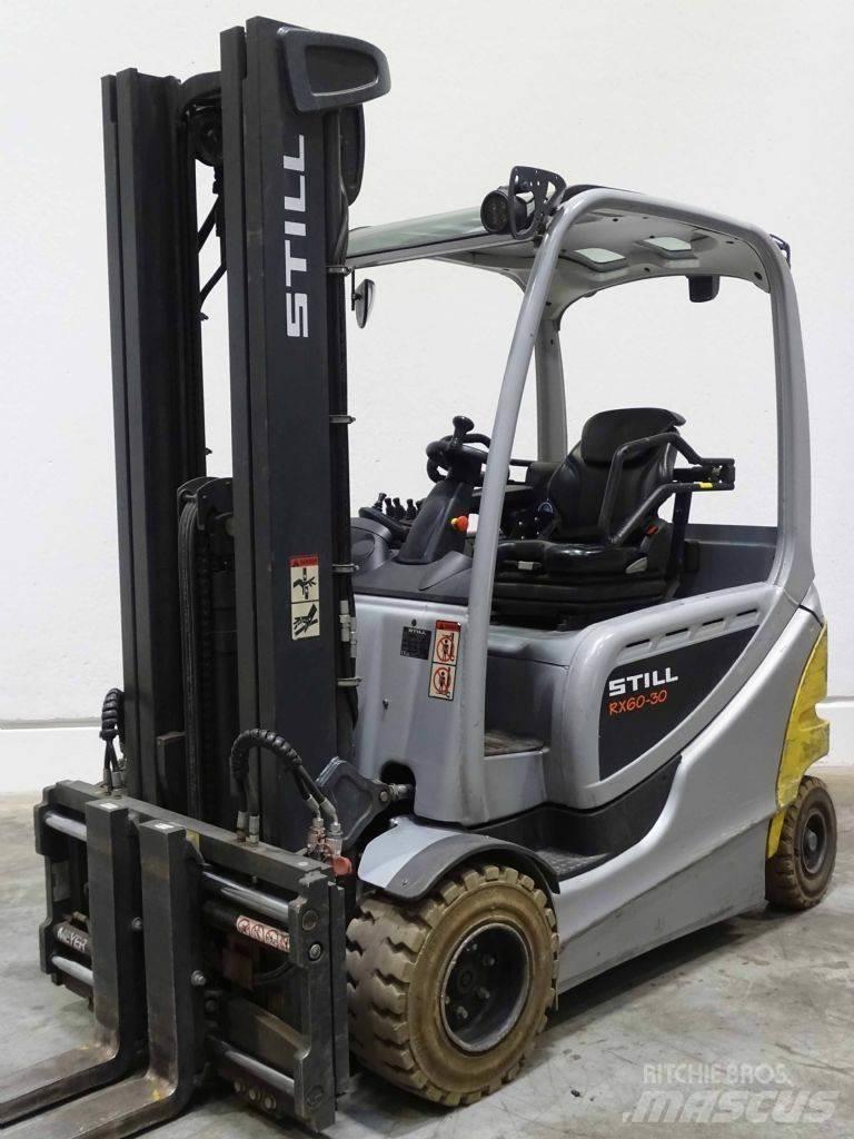 Still RX60-30 Elmotviktstruckar