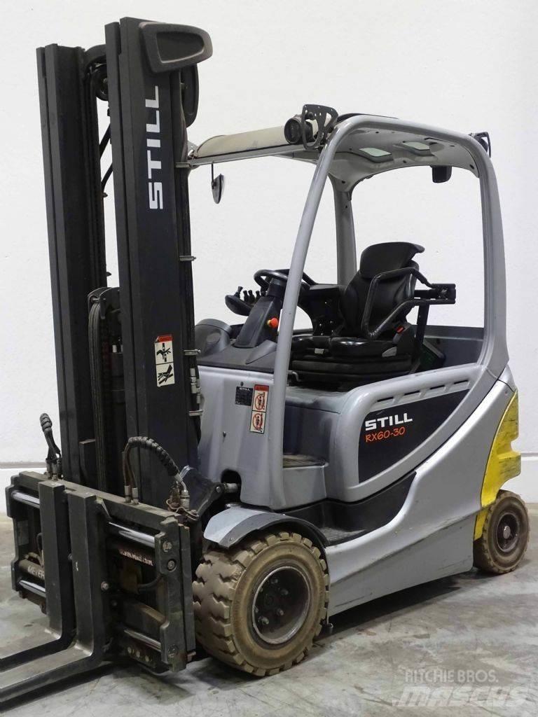 Still RX60-30 Elmotviktstruckar
