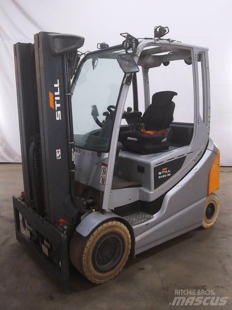 Still RX60-30 Elmotviktstruckar