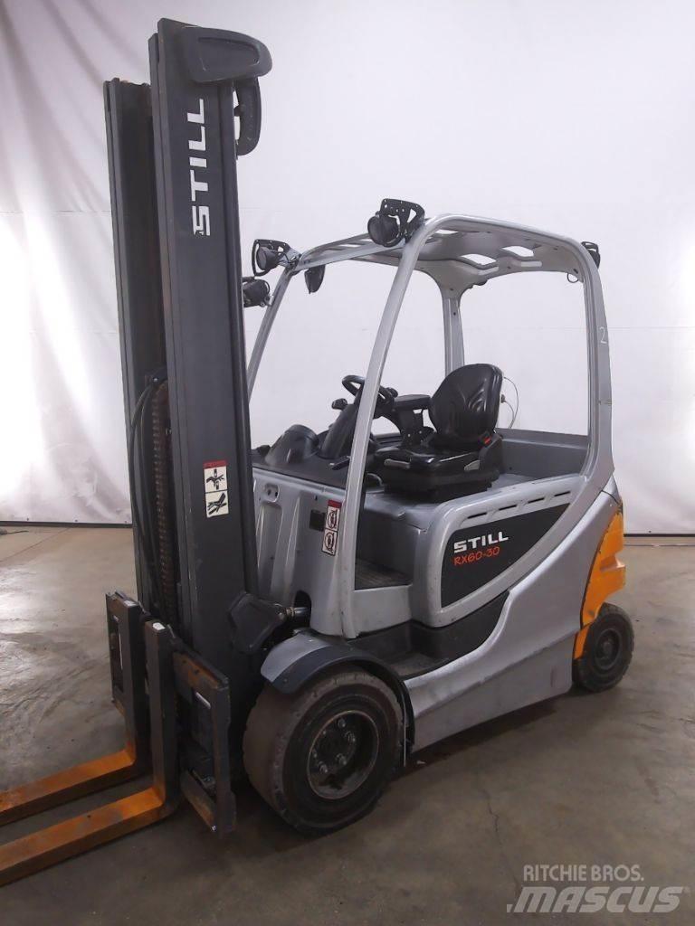 Still RX60-30 Elmotviktstruckar