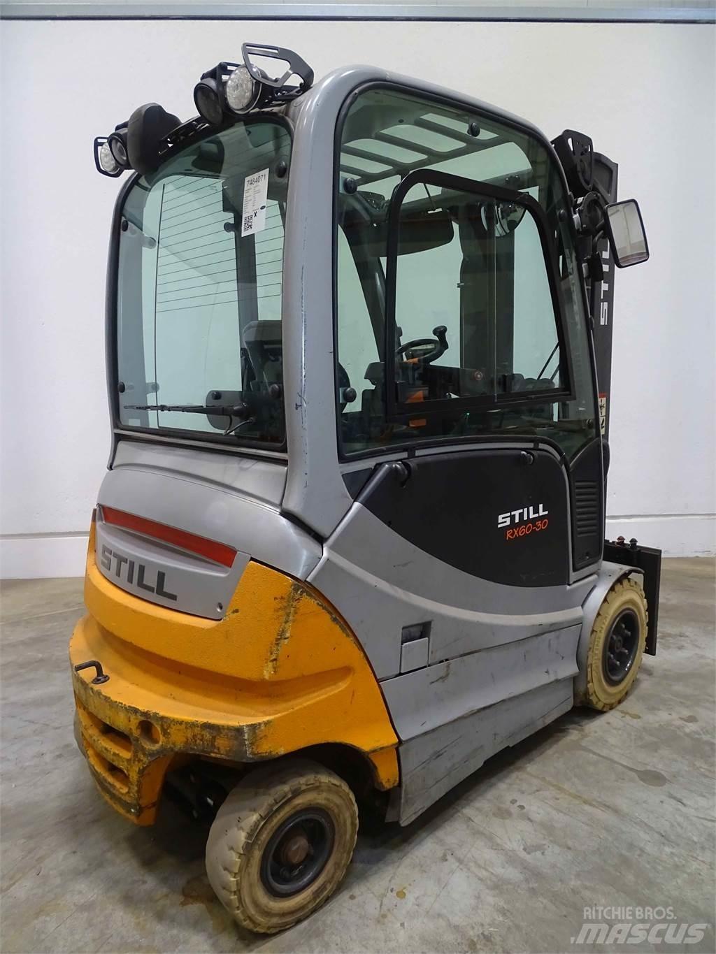 Still RX60-30 Elmotviktstruckar