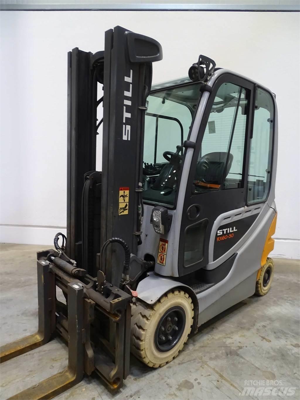 Still RX60-30 Elmotviktstruckar