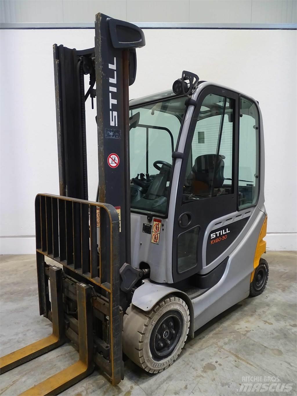 Still RX60-30 Elmotviktstruckar