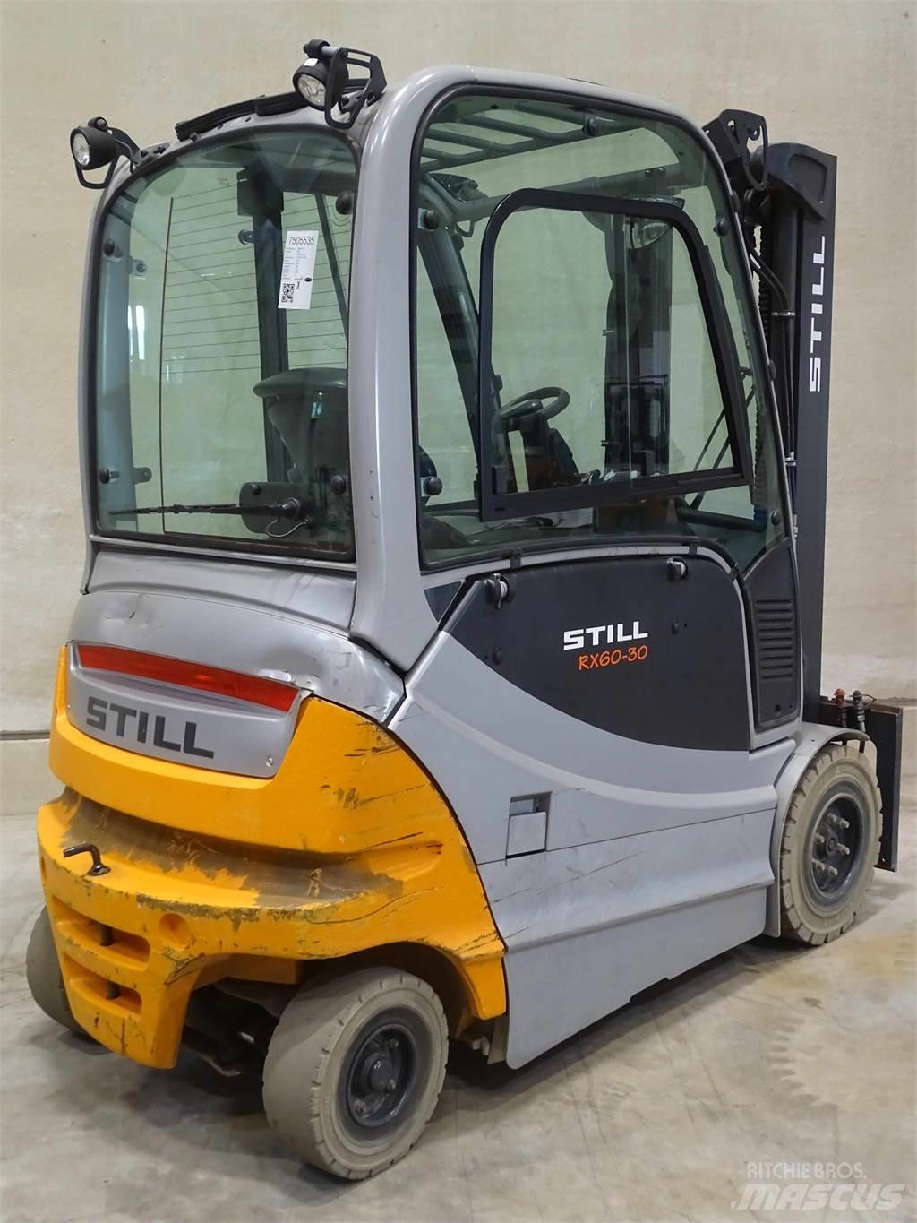 Still RX60-30 Elmotviktstruckar