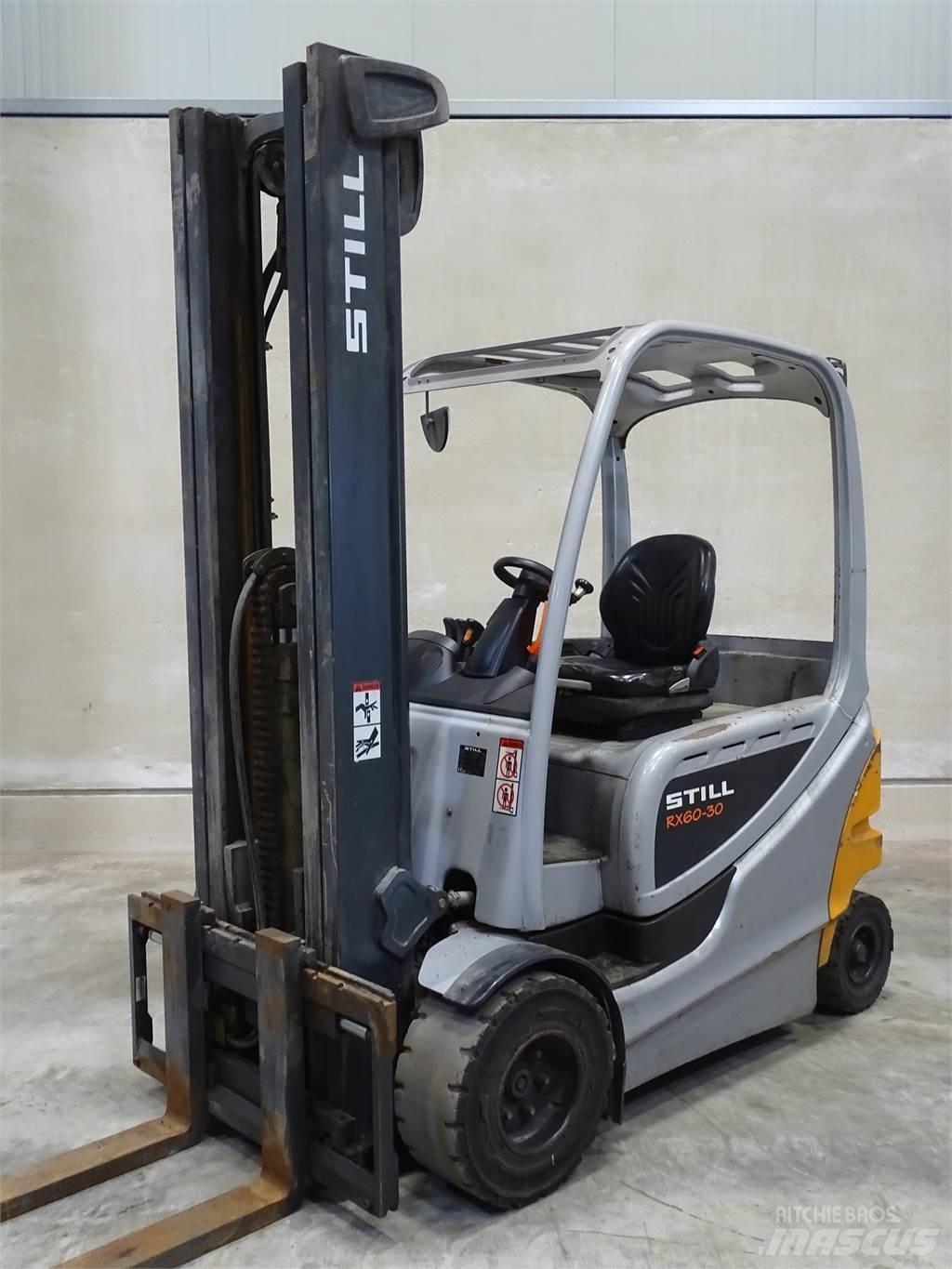 Still RX60-30 Elmotviktstruckar