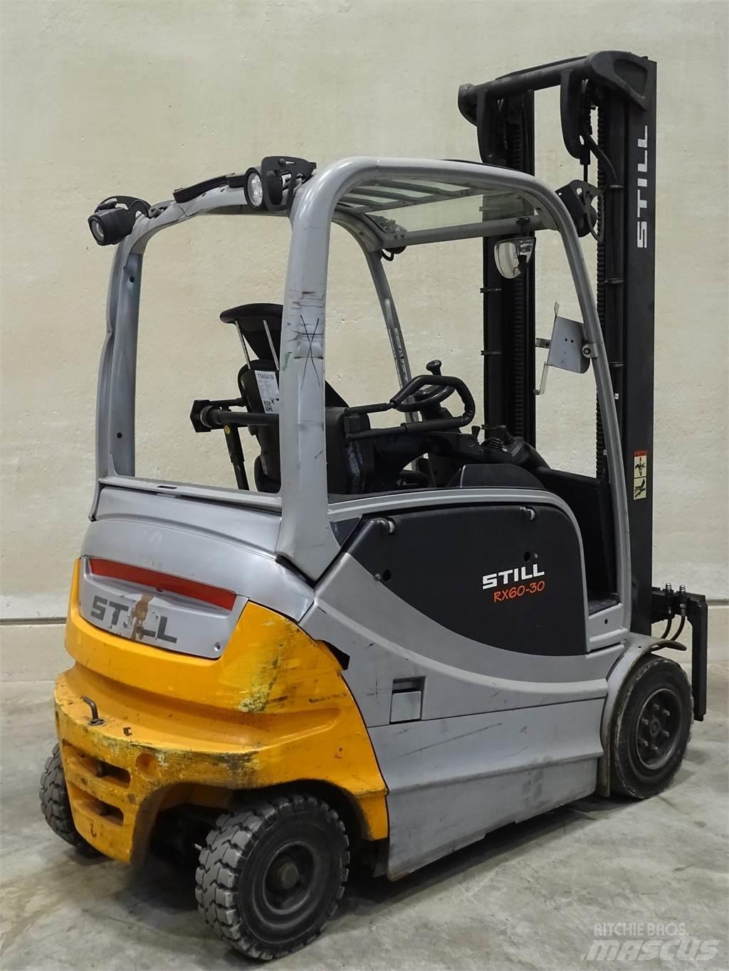 Still RX60-30 Elmotviktstruckar