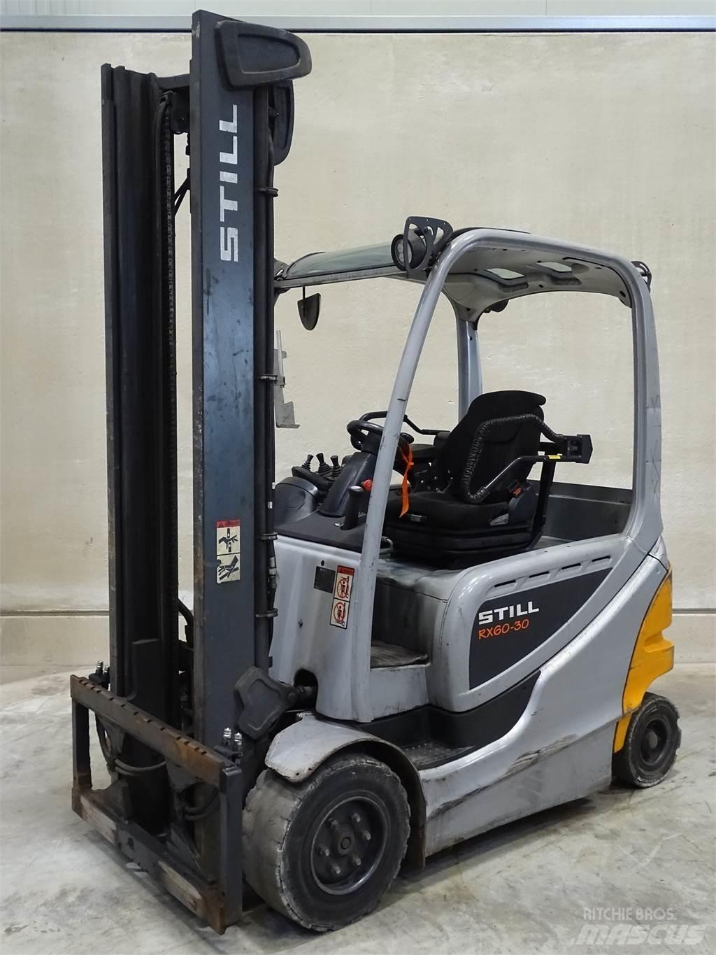 Still RX60-30 Elmotviktstruckar
