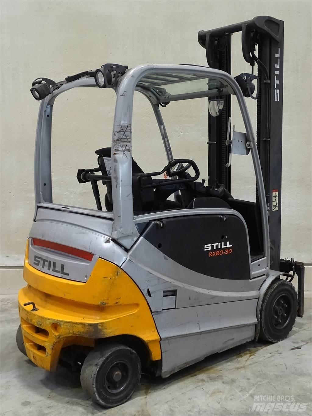 Still RX60-30 Elmotviktstruckar