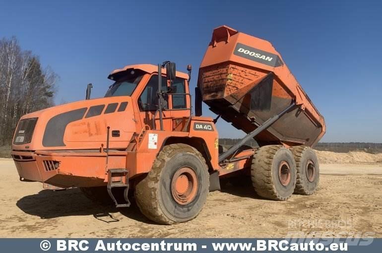 Doosan DA 40 Midjestyrd dumper