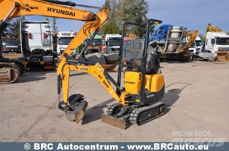 Hyundai HX10A Minigrävare < 7t